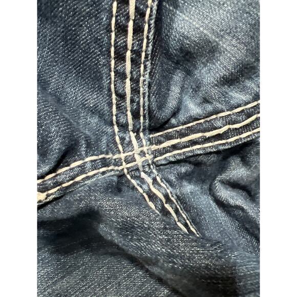 True Religion Mens Straight Sticking Flap Jeans Size 38 - Picture 11 of 13